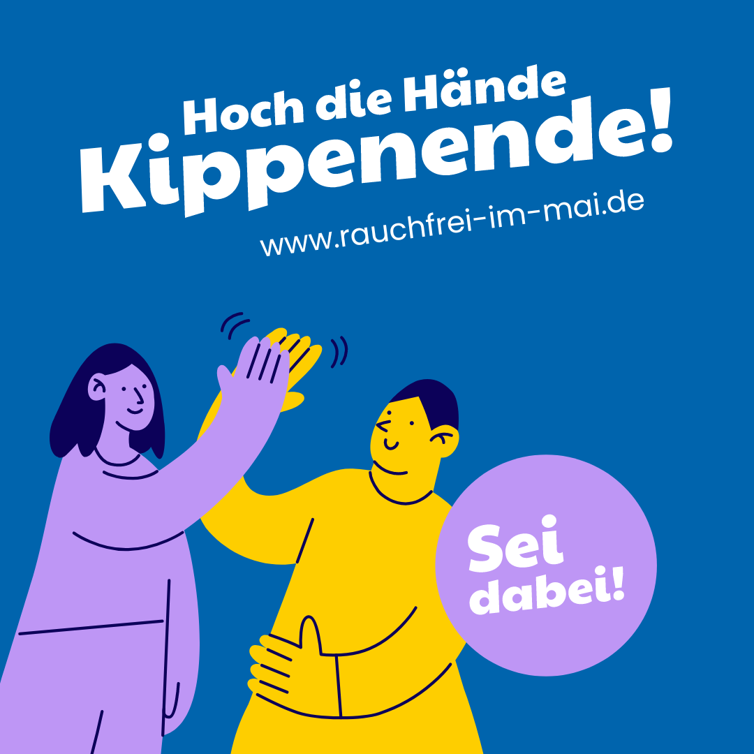 Logo Hoch die Hände Kippenende